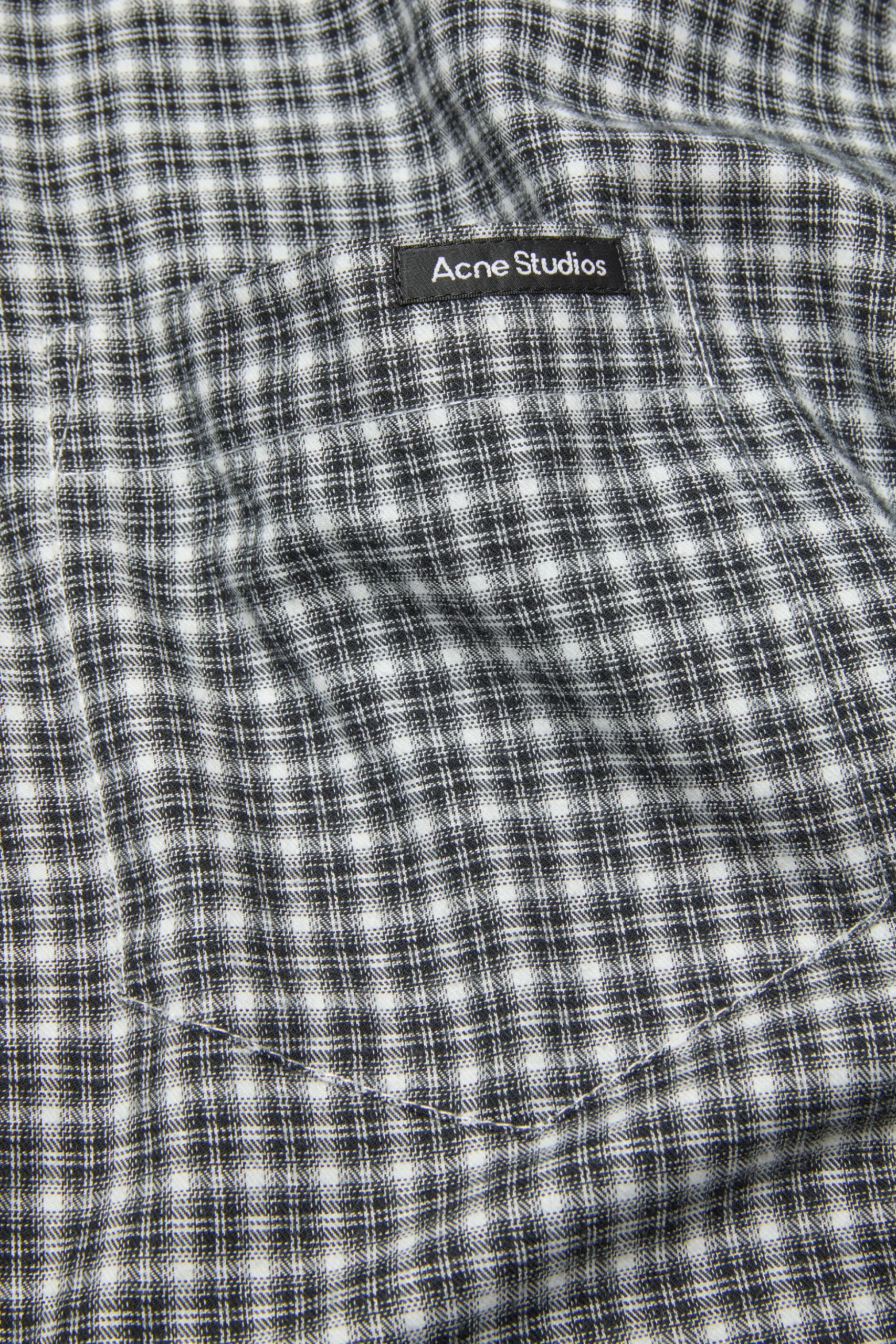 Flannel button-up shirt