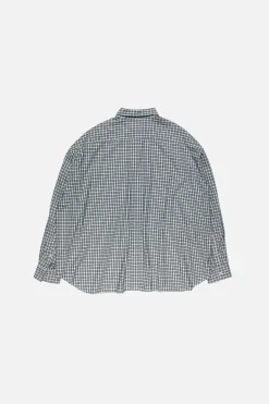 Flannel button-up shirt