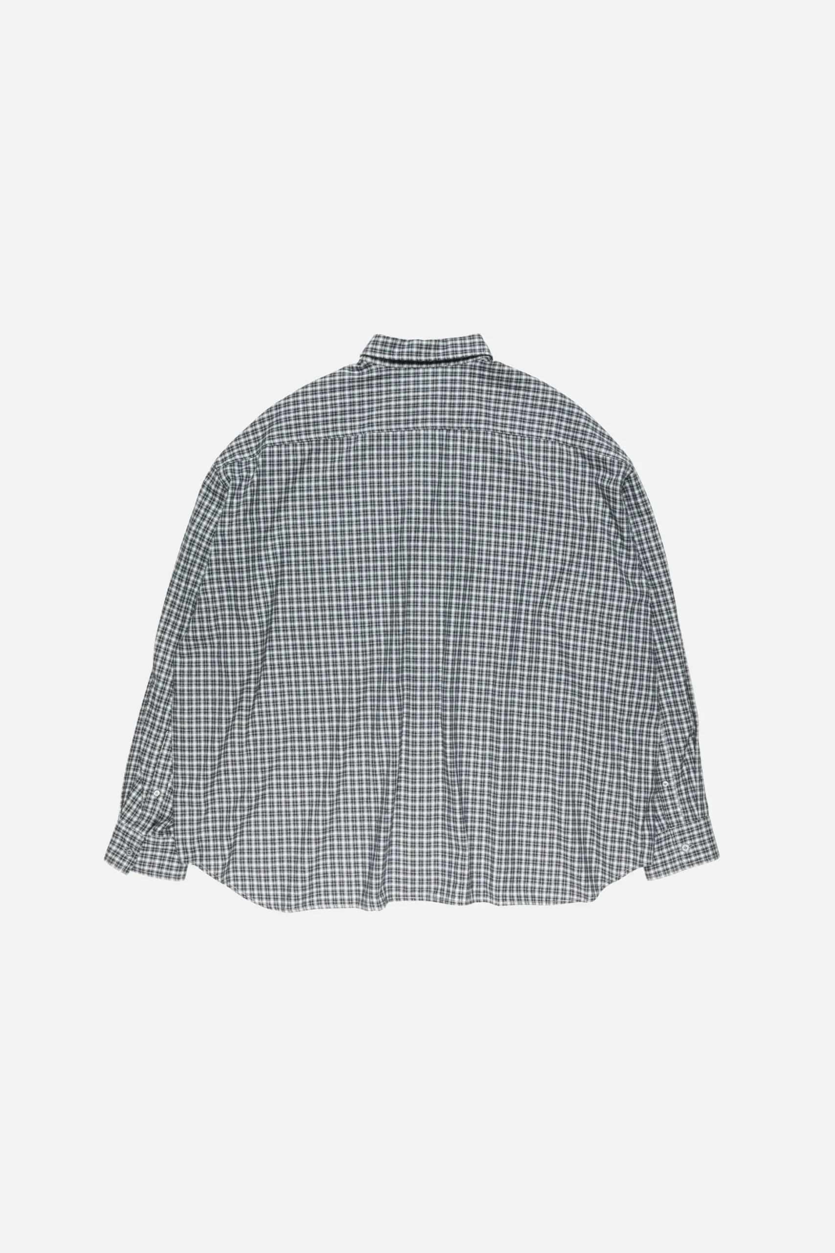 Flannel button-up shirt
