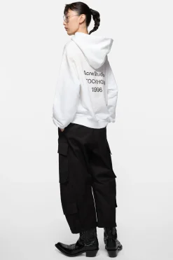Fleece logo hoodie