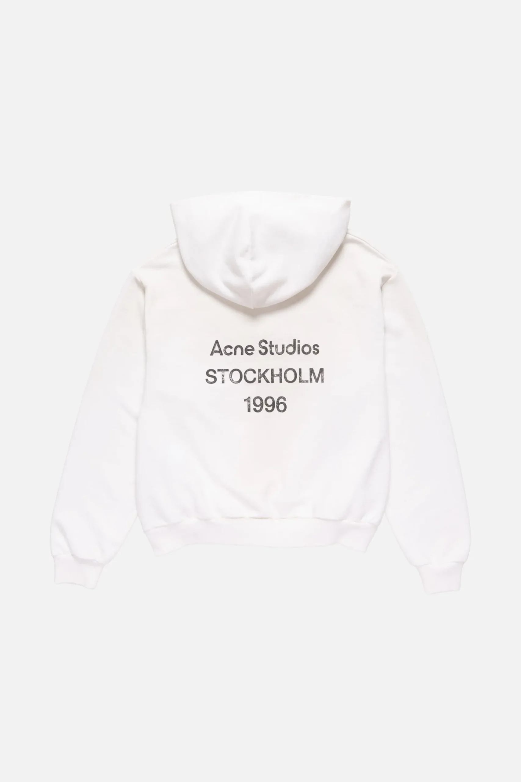 Fleece logo hoodie