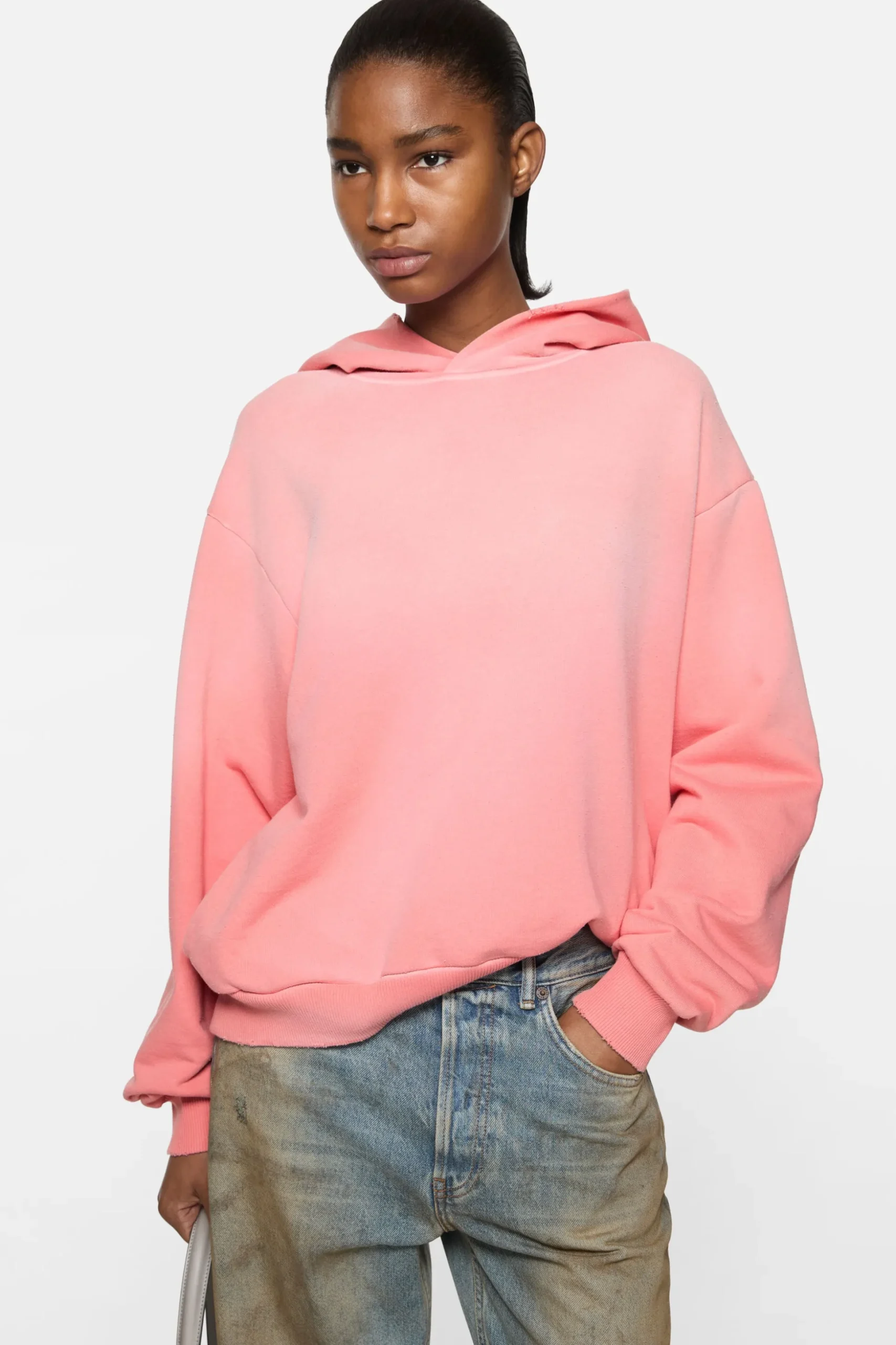 Fleece logo hoodie