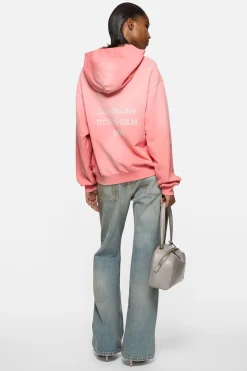 Fleece logo hoodie