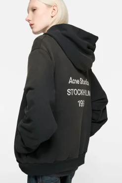 Fleece logo hoodie