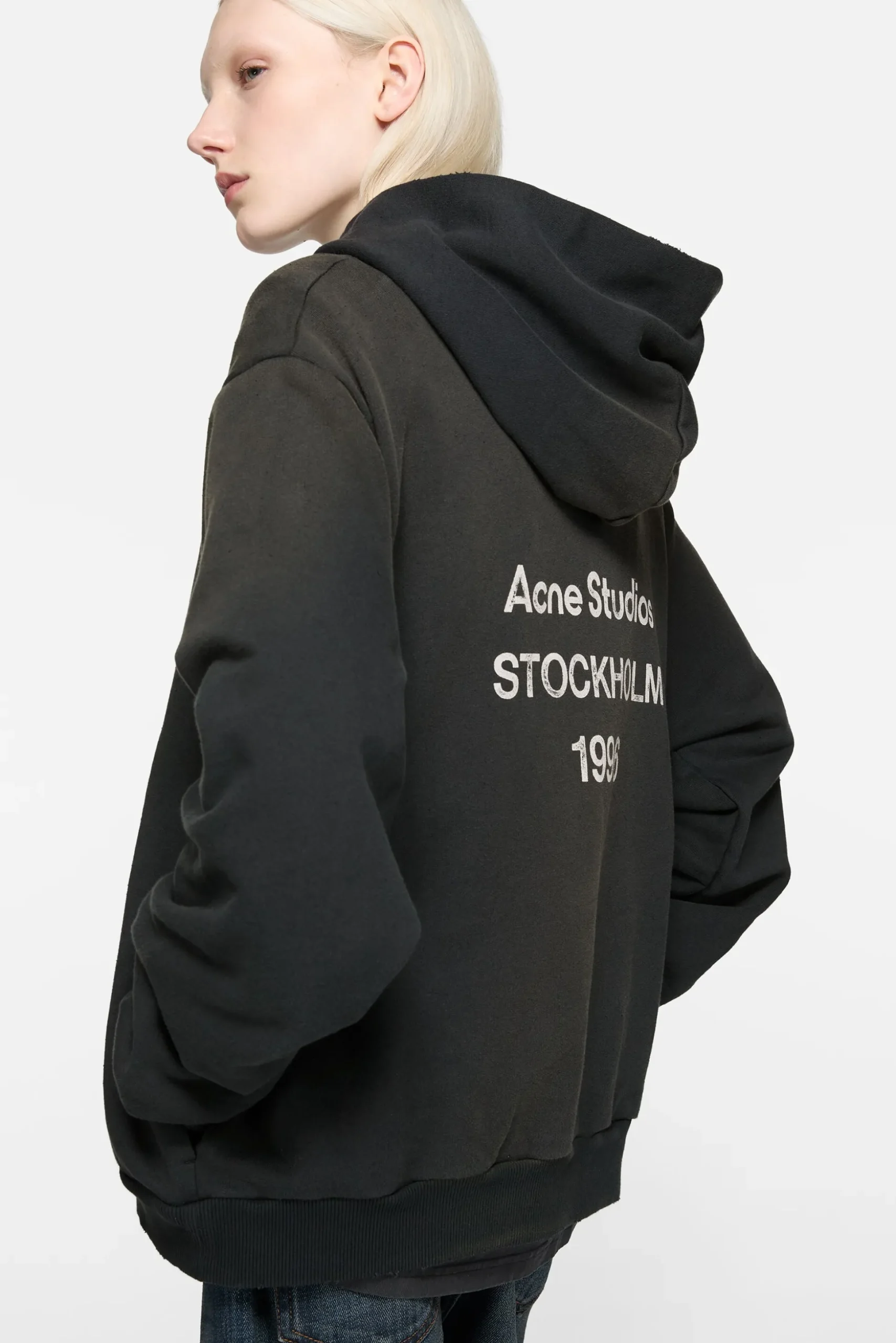 Fleece logo hoodie