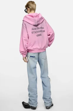 Fleece logo hoodie