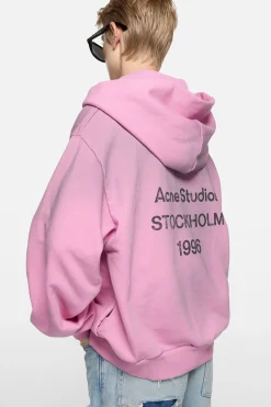 Fleece logo hoodie