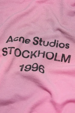 Fleece logo hoodie