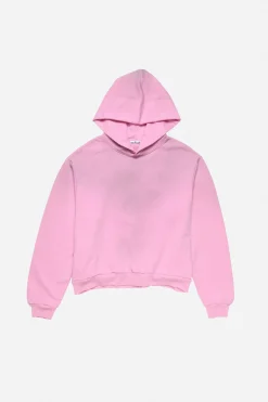 Fleece logo hoodie