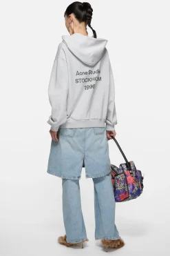 Fleece logo hoodie