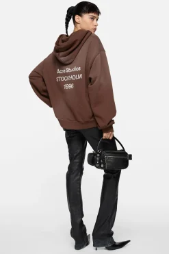 Fleece logo hoodie