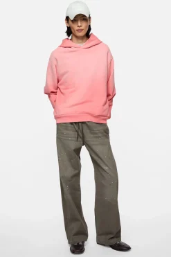 Fleece logo hoodie