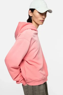 Fleece logo hoodie