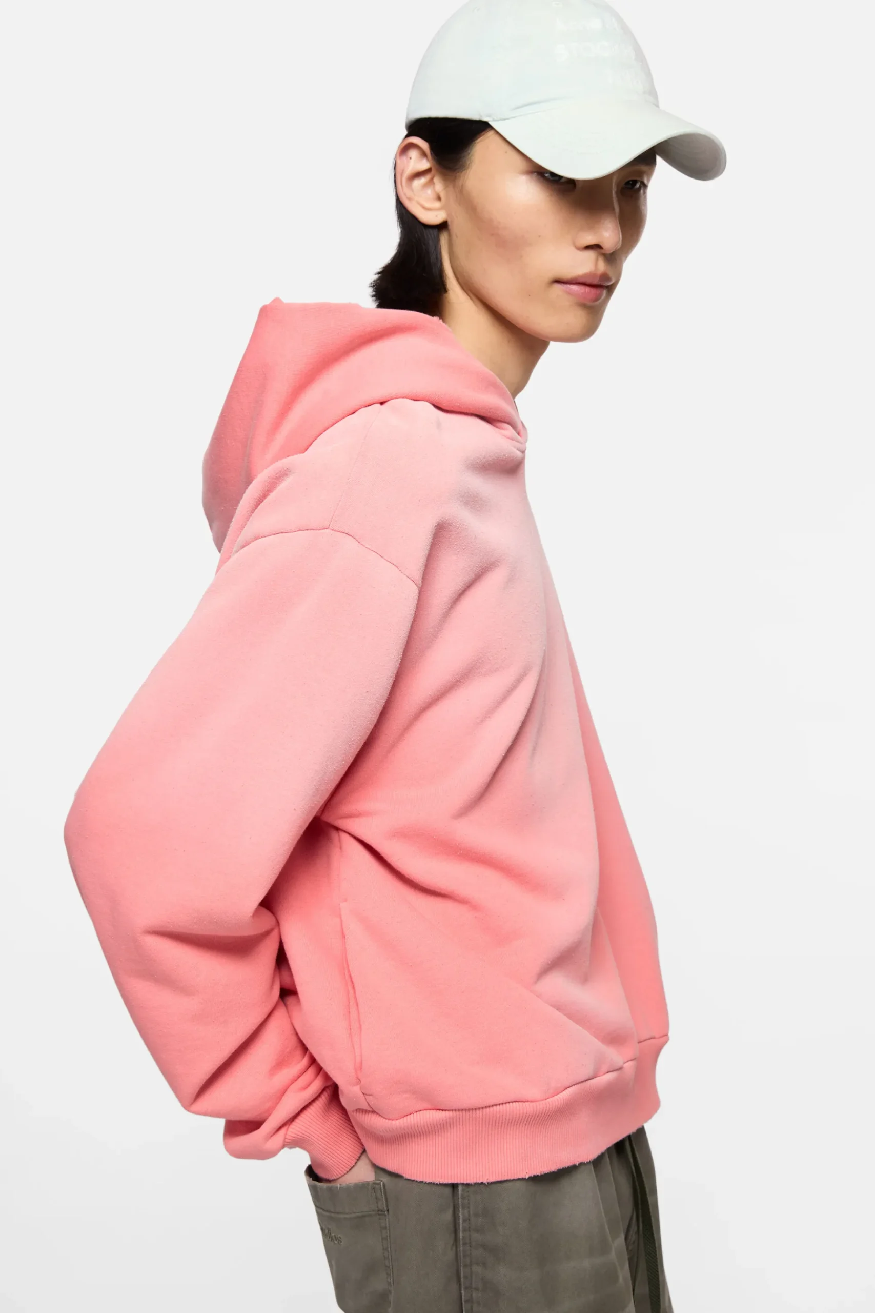 Fleece logo hoodie