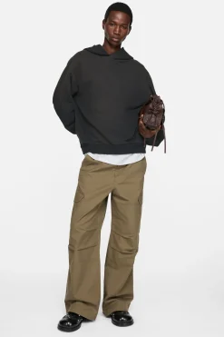 Fleece logo hoodie