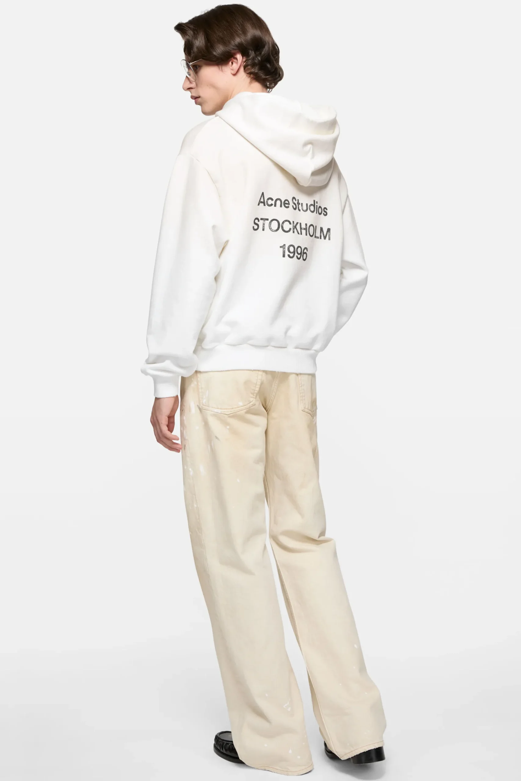Fleece logo hoodie