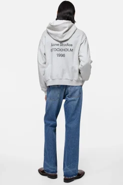 Fleece logo hoodie