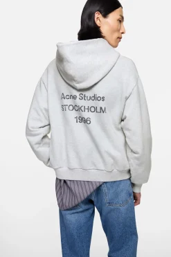 Fleece logo hoodie