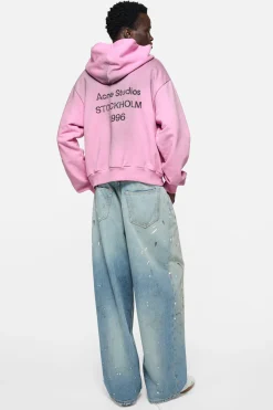 Fleece logo hoodie