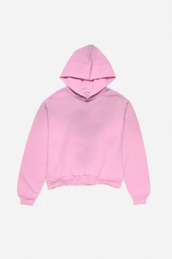 Fleece logo hoodie