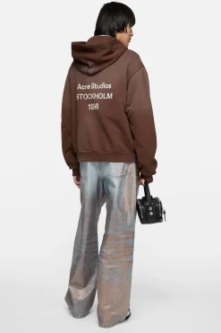 Fleece logo hoodie