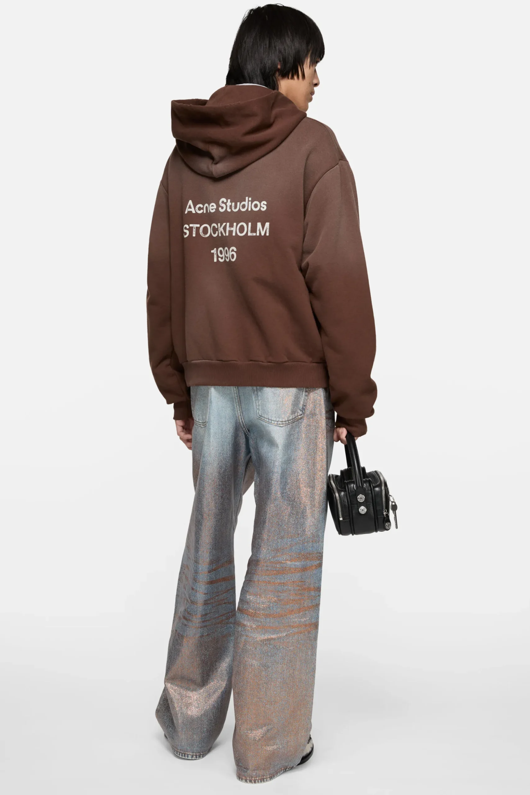 Fleece logo hoodie