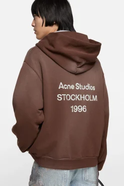 Fleece logo hoodie