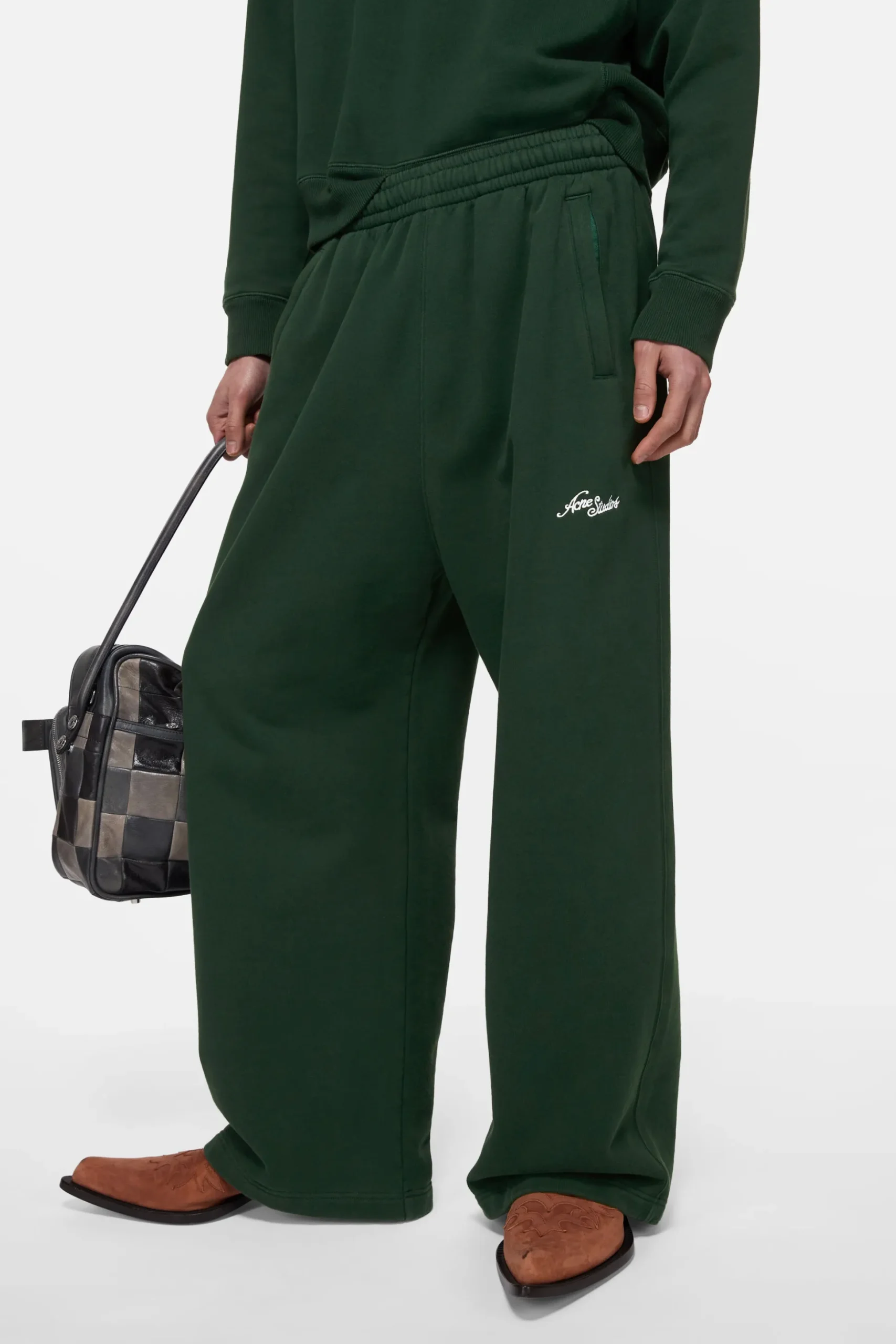Fleece logo sweatpants