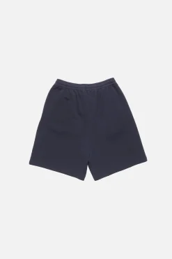Fleece shorts with logo