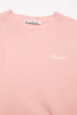 Fleece sweatshirt with logo
