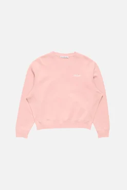 Fleece sweatshirt with logo