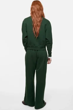 Fleece sweatshirt with logo