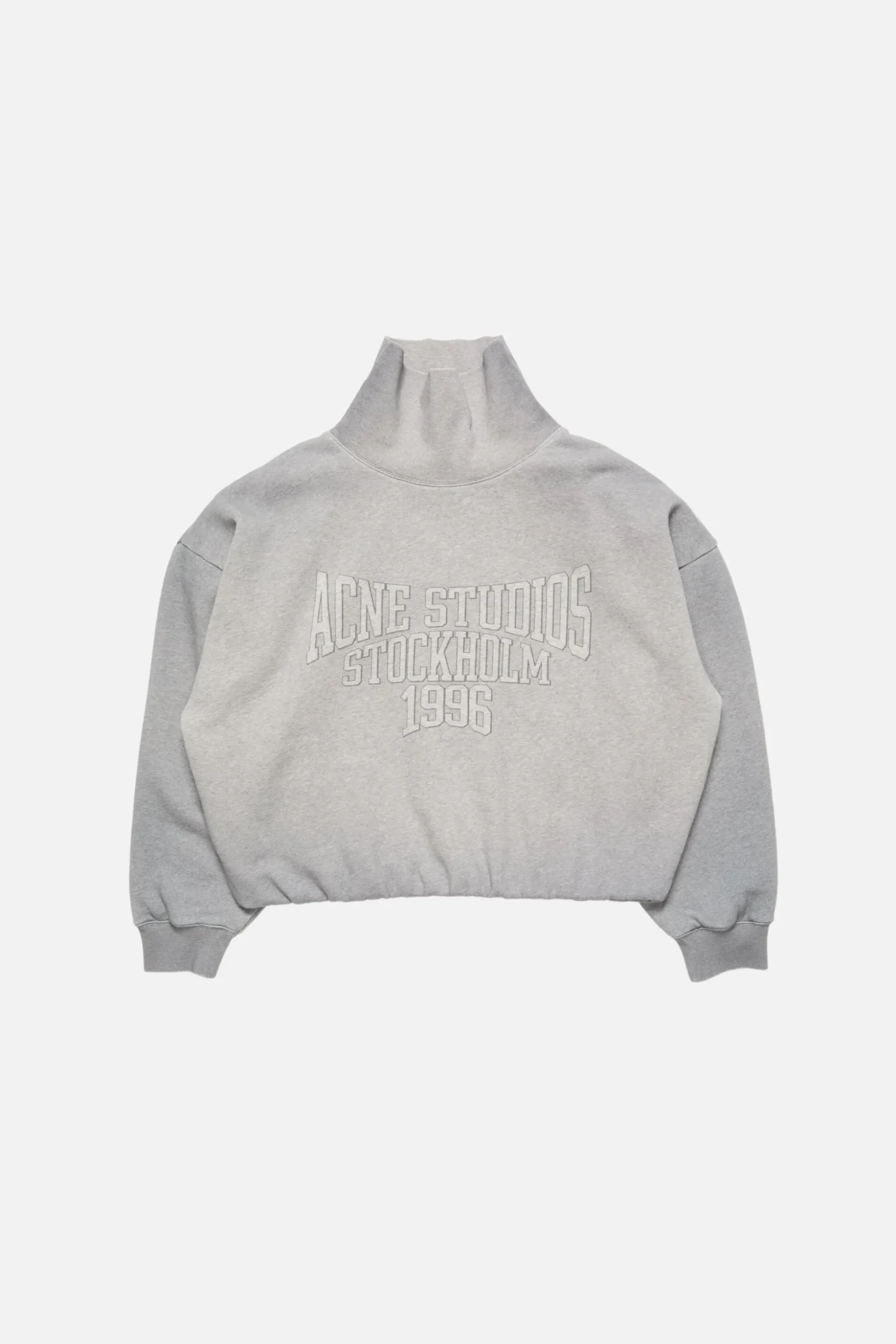 Fleece sweatshirt with logo