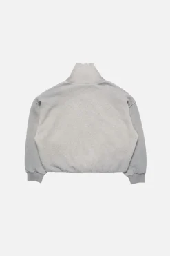 Fleece sweatshirt with logo