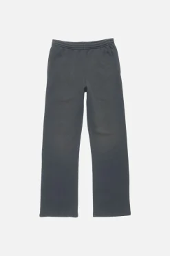 Fleece trousers with stamp logo