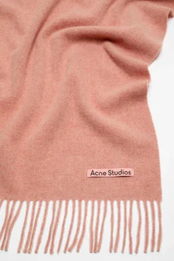 Fringe wool scarf – Narrow