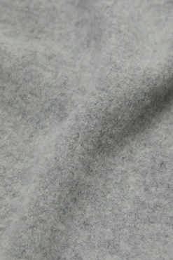 Fringe wool scarf - oversized