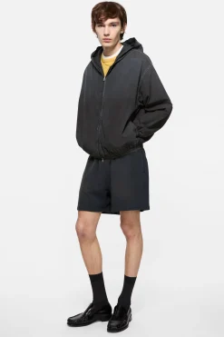 Hooded logo jacket