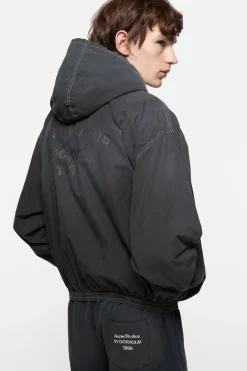 Hooded logo jacket