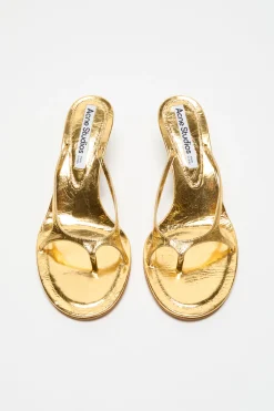 Kitten heel sandals