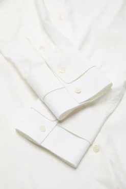 Layered button-up