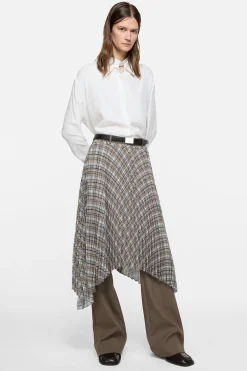 Layered button-up