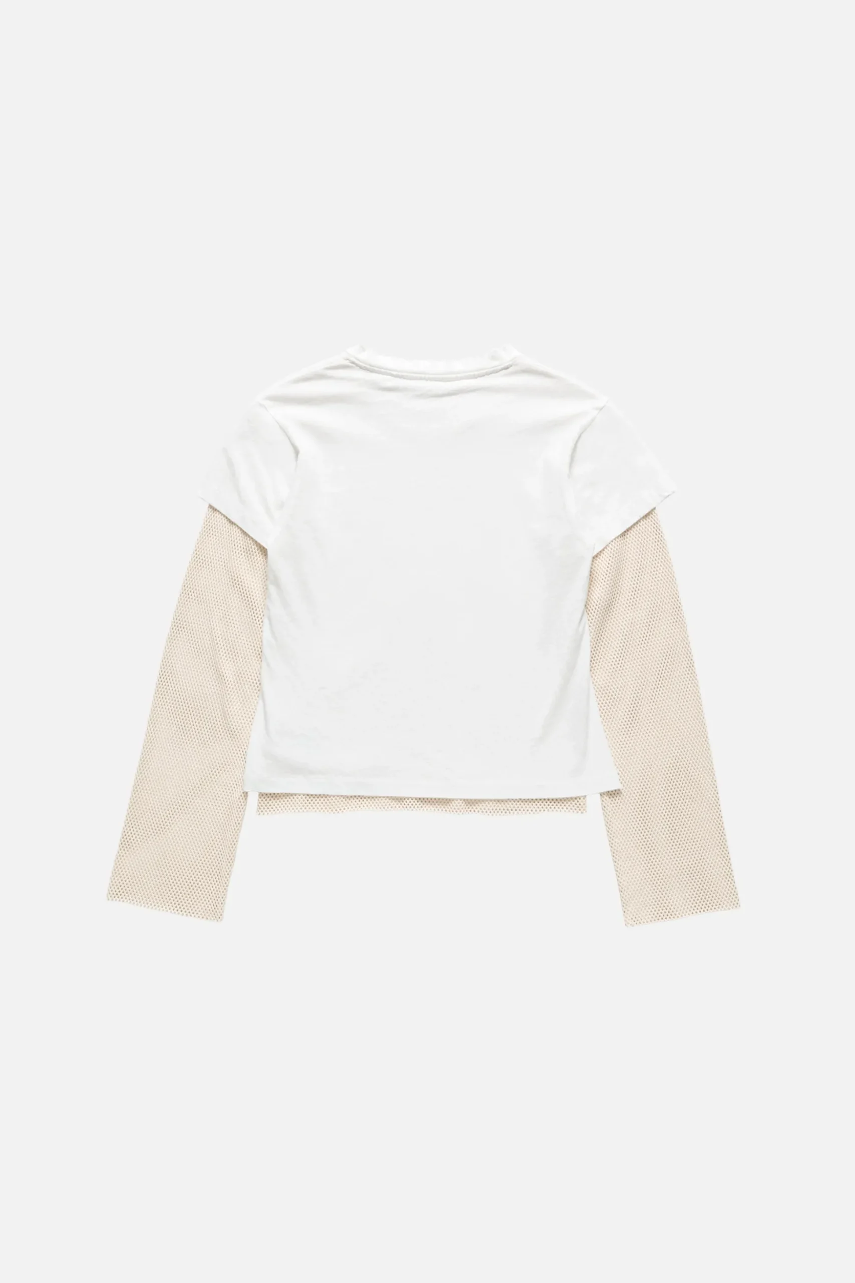 Layered mesh t-shirt