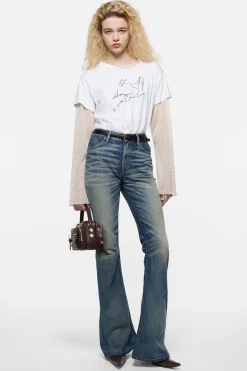 Layered mesh t-shirt
