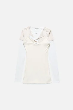 Layered mini dress