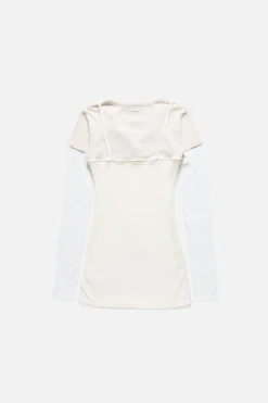 Layered mini dress