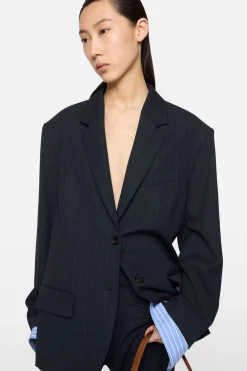 Layered suit jacket