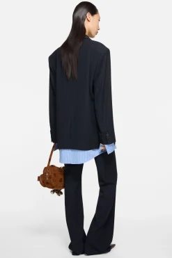 Layered suit jacket