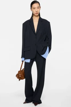 Layered suit jacket