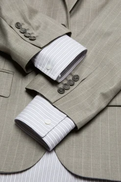 Layered suit jacket